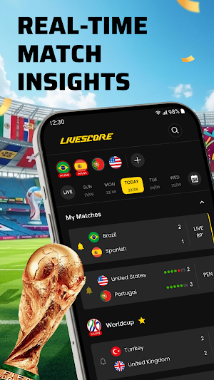 Live Scores & Football Stats Screenshot 0