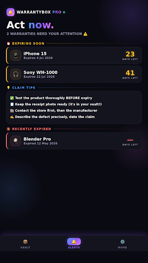 Warranty & Receipt Tracker Screenshot 2