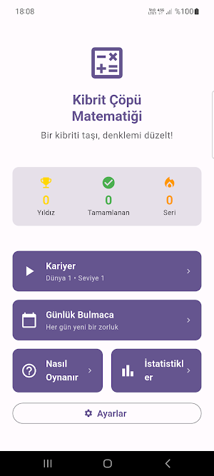 Kibri Çöpü Matematiği Screenshot 1