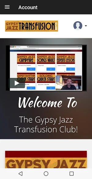 Gypsy Jazz Guitar: Masterclass Screenshot 0