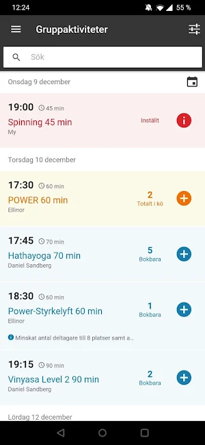 Tullinge gym Screenshot 0