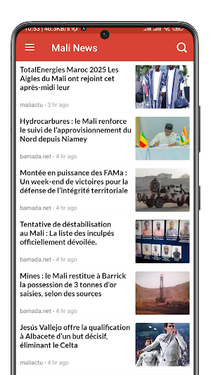 Mali Actualités - Mali News Screenshot 1