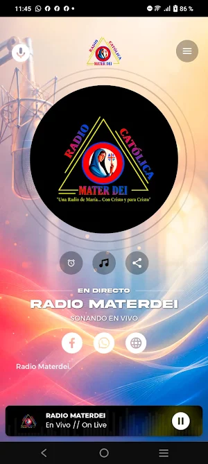 Radio Materdei Screenshot 2