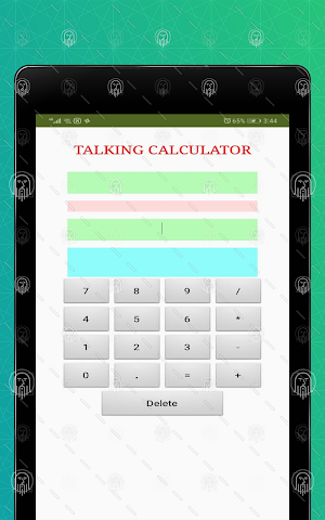 Talking Calculator Screenshot 2