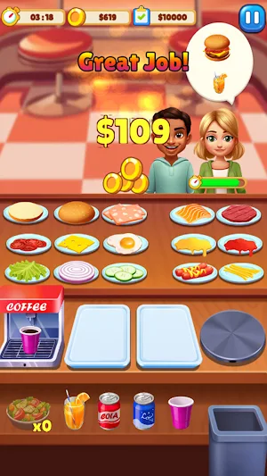 Cooking Cosmos Screenshot 1