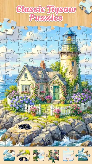 Peaceful Jigsaw – Puzzle Game Screenshot 1
