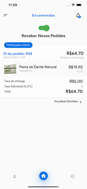 Now Delivery - Entregadores Screenshot 1