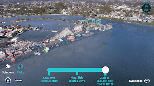 Virtual Planet - Sea Level Rise: Santa Cruz Screenshot 1