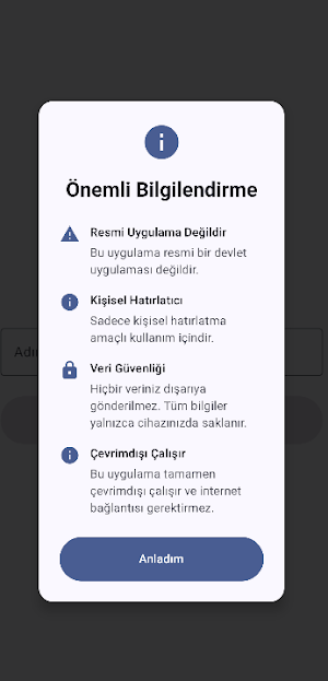 DS İmza Hatırlatıcı Screenshot 0