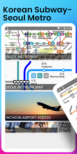 Korean Subway:Seoul Metro(Korea Subway Navigation) Screenshot 0