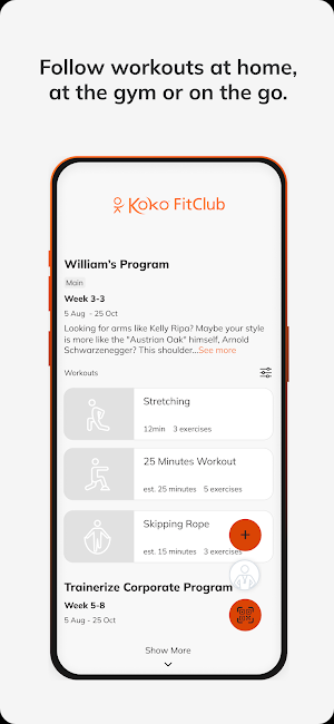 Koko FitClub Needham Screenshot 2