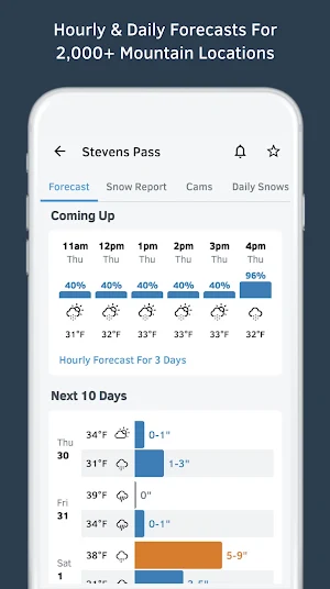 OpenSnow Screenshot 1