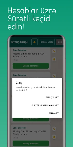 Sifariş Qrupu 2 Screenshot 2