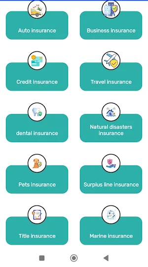Insurance Name Screenshot 1