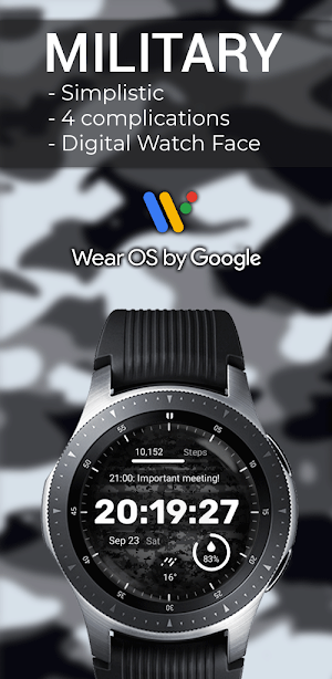 Military Watch Face - F01 Screenshot 0
