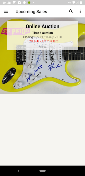 Eaton & Brennan Auctions Screenshot 0