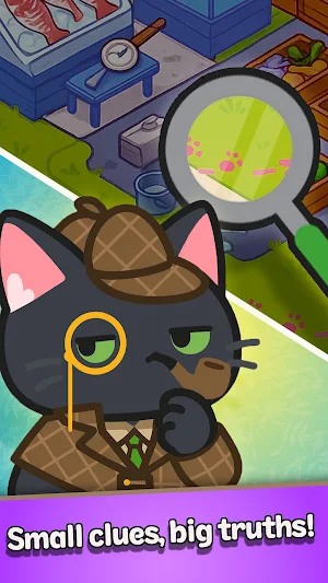 Merge Cat Detective Screenshot 1