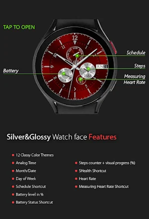 Silver Glossy Watch Screenshot 3