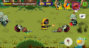 Zombie Cartoon: Slayer Escape Screenshot 2