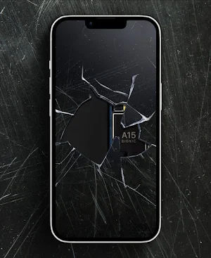 Broken Screen Wallpaper 4K HD Screenshot 3
