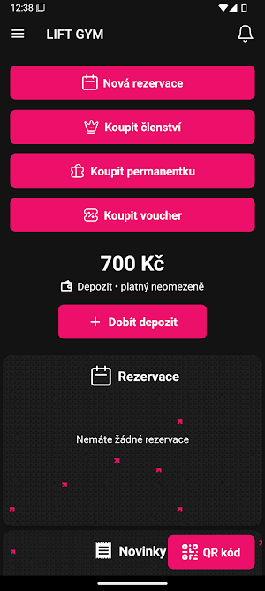 LIFT GYM Screenshot 0
