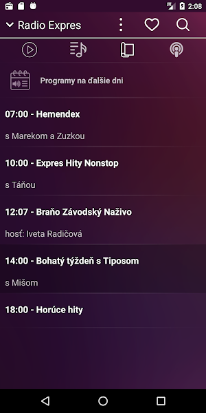 MyOnlineRadio Slovensko - Online Rádio Screenshot 3
