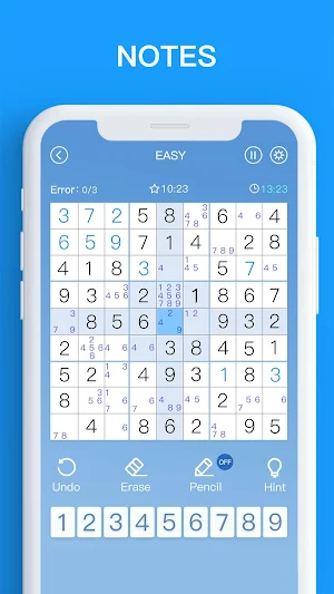 Sudoku - Free Classic Puzzles Screenshot 3