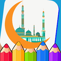 mosque coloring book