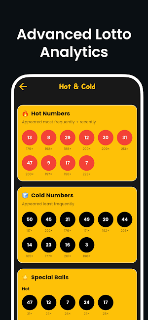Pro Canada Lotto Max Analytics Screenshot 3