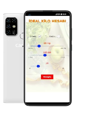 İdeal Kilo (Vücut Kitle indeksi) Hesabı  En İyisi Screenshot 2