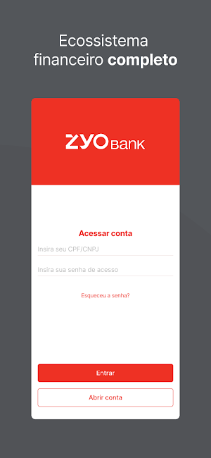 ZYO BANK Screenshot 0