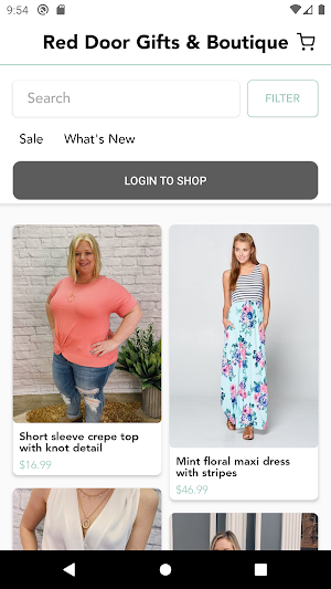Red Door Gifts & Boutique Screenshot 1