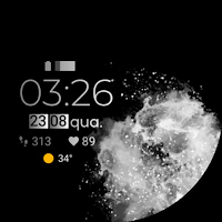 DarkWhite Minimalist Face