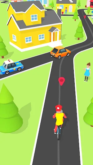 Pizza Delivery Game: Fun Race Screenshot 3