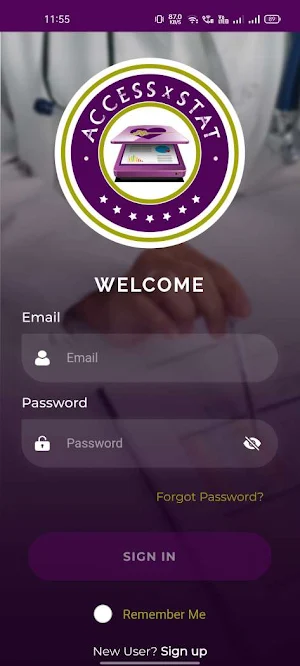 ACCESSxSTAT Screenshot 0