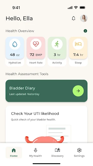 BladderIQ Screenshot 3