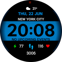 WR 002 Digital Watch Face
