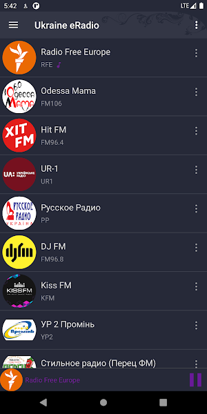 Ukraine eRadio Screenshot 2