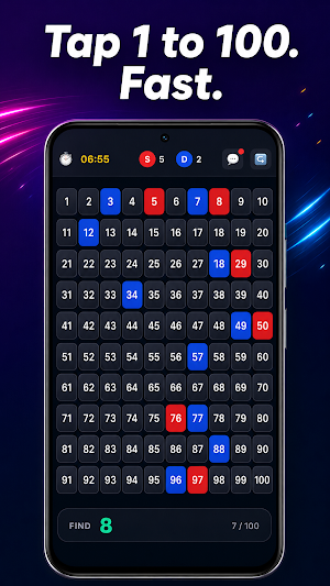 Find The Numbers: Brain Race Screenshot 1
