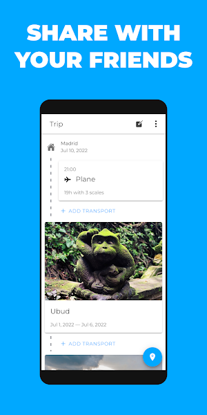 Mytinerate - Plan your trip Screenshot 1
