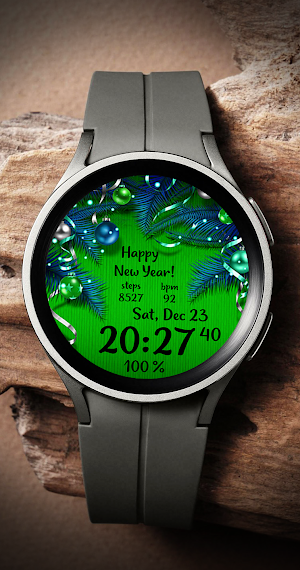 EY22 NewYear WatchFace Screenshot 0