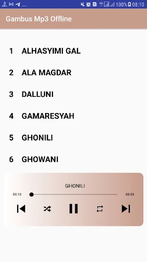 Gambus Mp3 Offline Screenshot 0