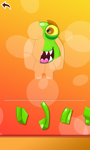 Puzzles for kids - monsters Screenshot 2