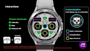 JW032 jwstudio watchface Screenshot 2