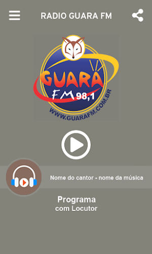 Rádio Guará FM Screenshot 0