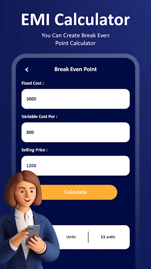 Easy EMI Loan Calculator Screenshot 3
