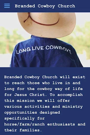 Branded Cowboy Church Screenshot 1