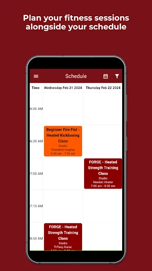 HotBox Fitness Center Screenshot 2