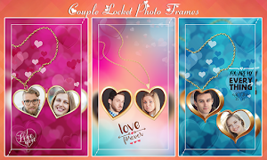 Couple Locket Photo Frames Screenshot 0