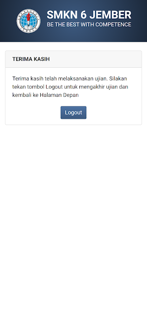 SMKN 6 Jember Exam Screenshot 1